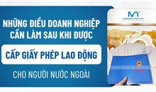 Các quy định đối với doanh nghiệp có lao động người nước ngoài